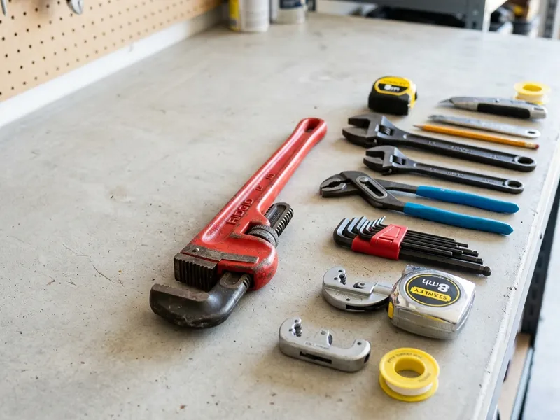Professional plumbers in Pompton Plains, NJ equipped with top-tier tools for residential and commercial plumbing services.